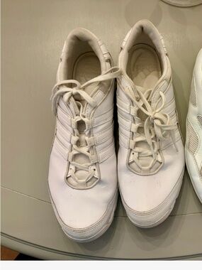 adidas Women's White Athletic Lace-Up Sneakers